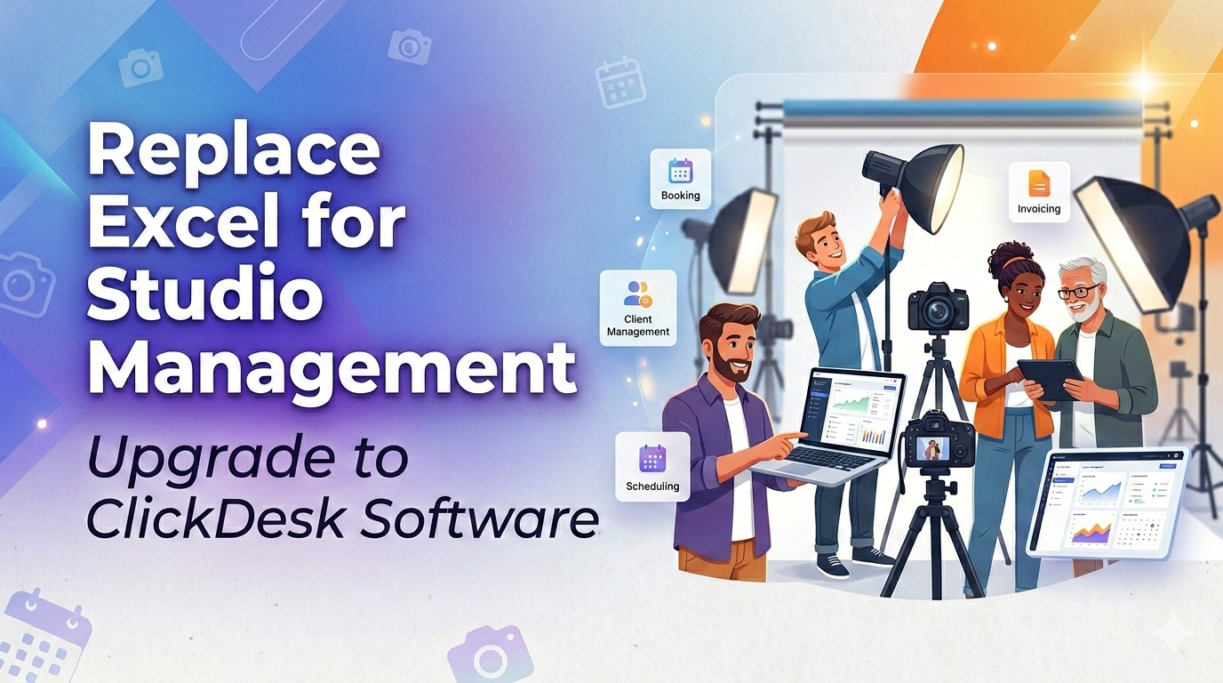 Replace Excel for Studio Management – Upgrade to Smart Studio Software