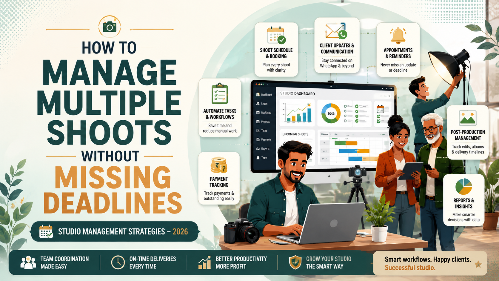 How to Manage Multiple Shoots Without Missing Deadlines in 2026