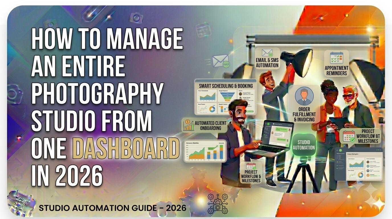 How to Manage an Entire Photography Studio from One Dashboard in 2026