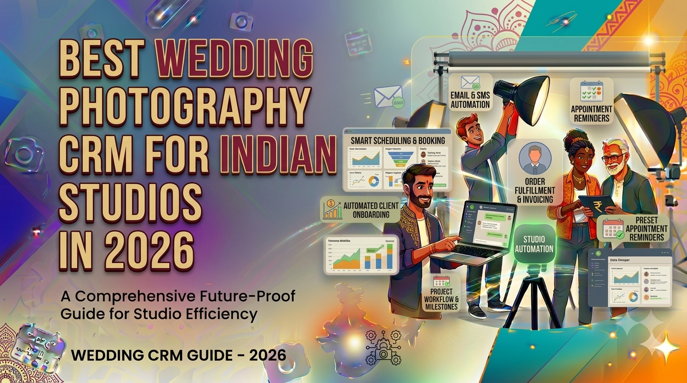 Best Wedding Photography CRM for Indian Studios in 2026