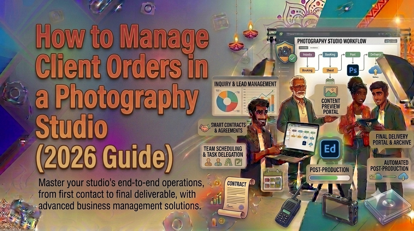 How to Manage Client Orders in a Photography Studio (2026 Guide)