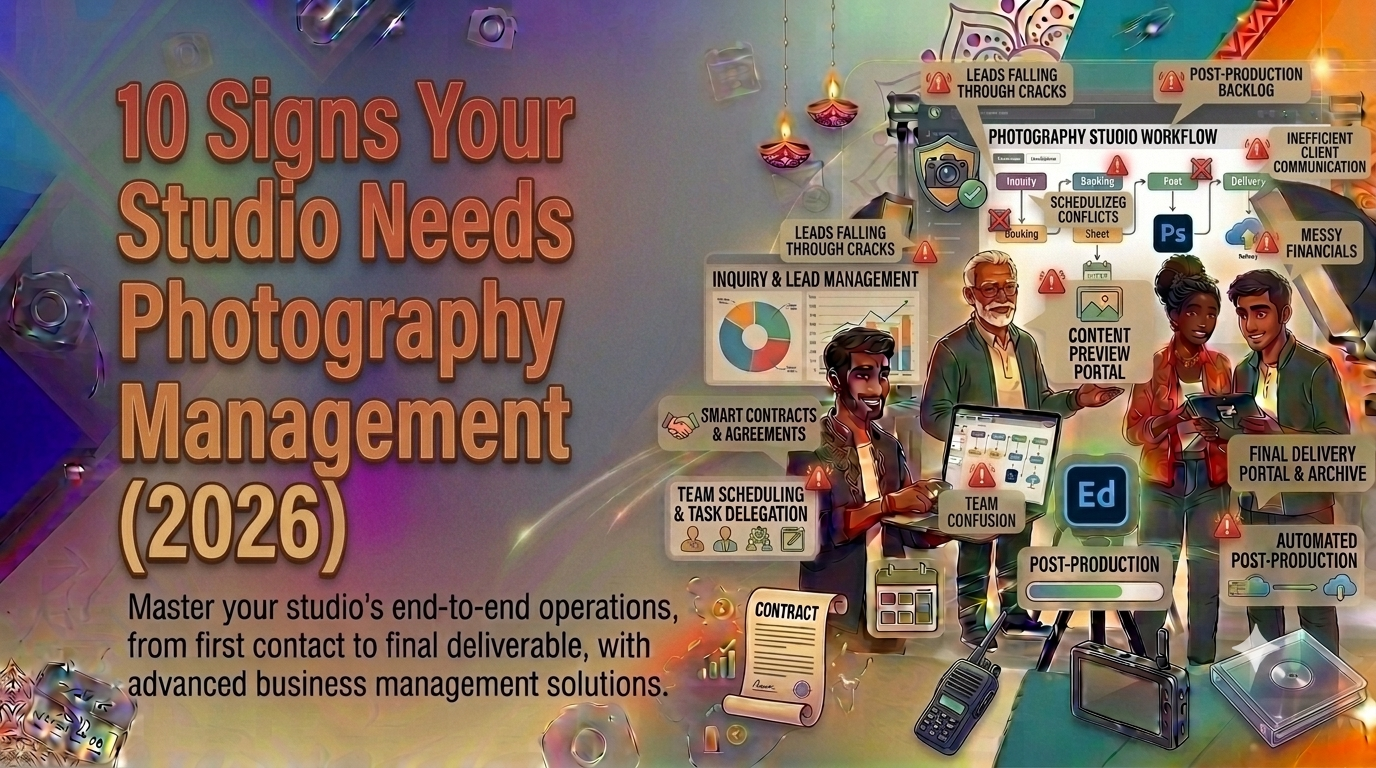 10 Signs Your Studio Needs Photography Studio Management Software (2026)