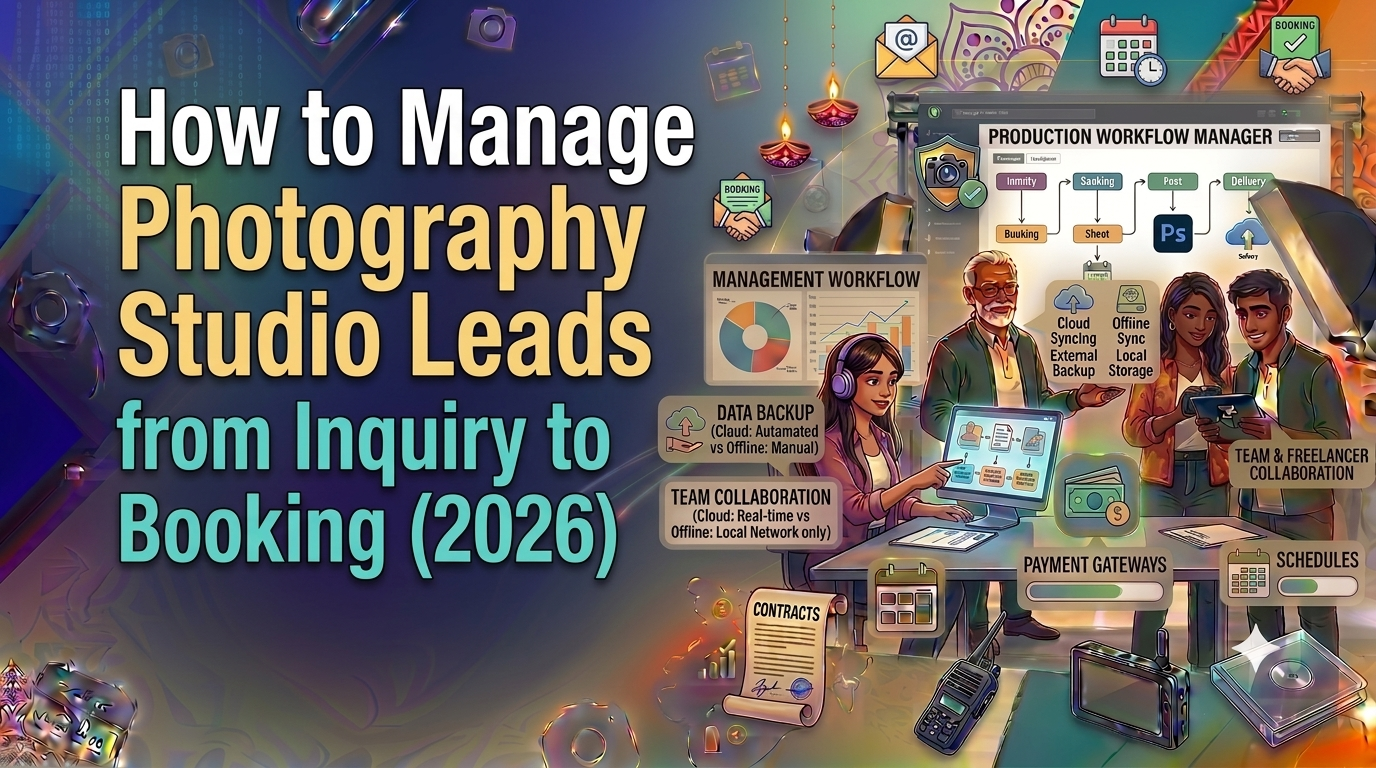 How to Manage Photography Studio Leads from Inquiry to Booking (2026)
