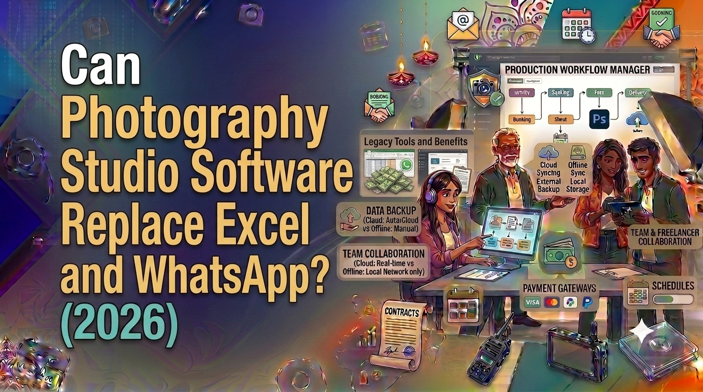 Can Photography Studio Software Replace Excel and WhatsApp? (2026)