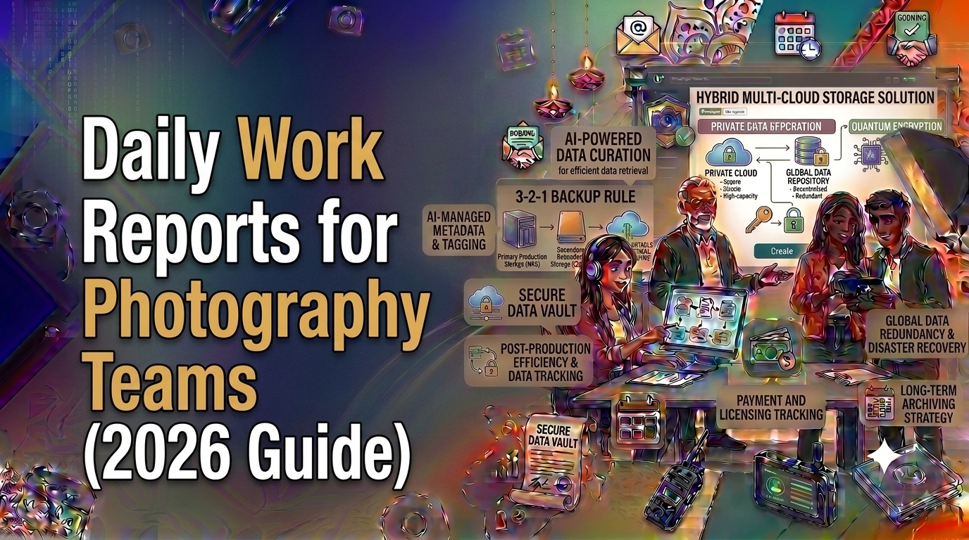 Daily Work Reports for Photography Teams (2026 Guide)